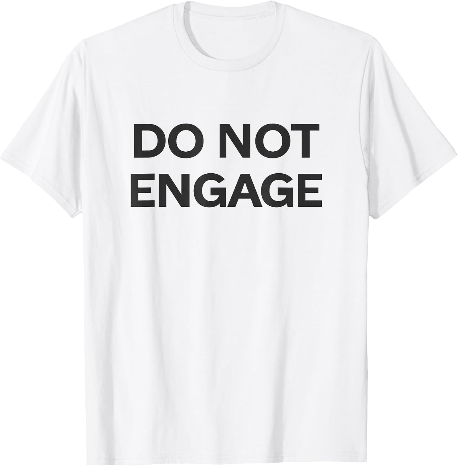 DO NOT Engage Minimalist Text No Drama Introvert - Adult & Kids T-Shirts, Sweatshirts & Hoodies apparel design preview 1