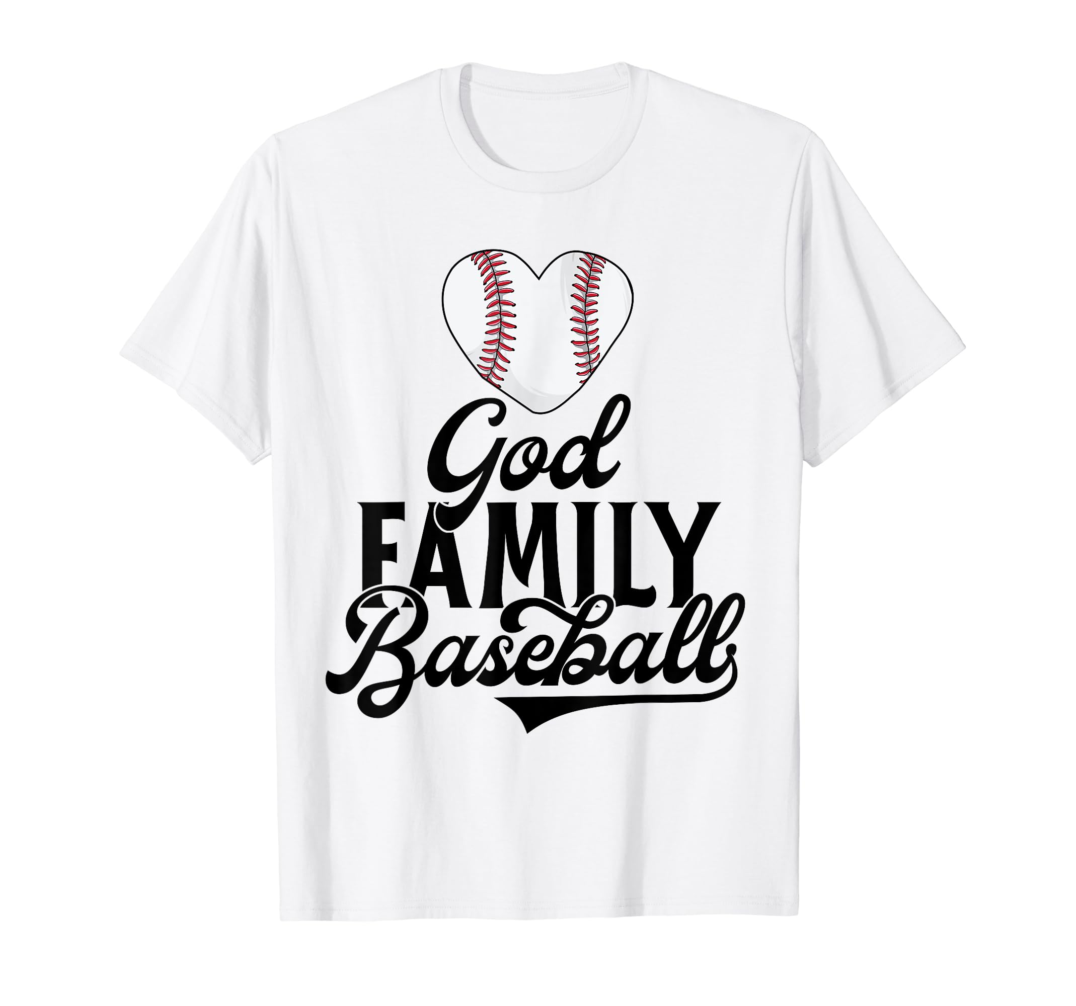 God Family Baseball South T-Shirt - Casual Everyday Wear for Adults - T-Shirt, Sweatshirt, Hoodie