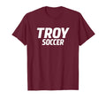 Troy University Trojans Soccer Sports T-Shirt - Minimalist Print Men Women - T-Shirt, Sweatshirt, Hoodie