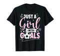 Just Goals Football Player Sports T-Shirt - Custom Art Print for Adults - T-Shirt, Sweatshirt, Hoodie