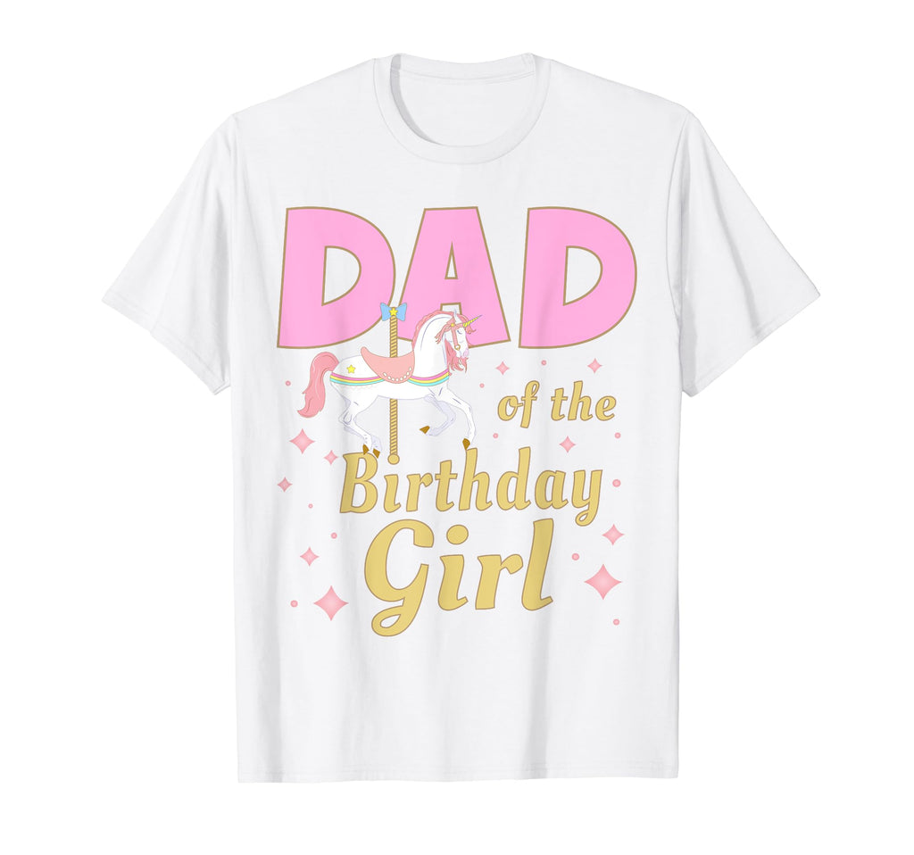 Carousel Party Family Matching Dad 1St T-Shirt - Trendy Graphic for Adults - T-Shirt, Sweatshirt, Hoodie
