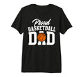 Mens Proud Basketball Dad Basketball T-Shirt - Trendy Graphic for Adults - T-Shirt, Sweatshirt, Hoodie