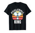 Pickleball King Player Fun Paddleball Game T-Shirt - Graphic Print Unisex - T-Shirt, Sweatshirt, Hoodie