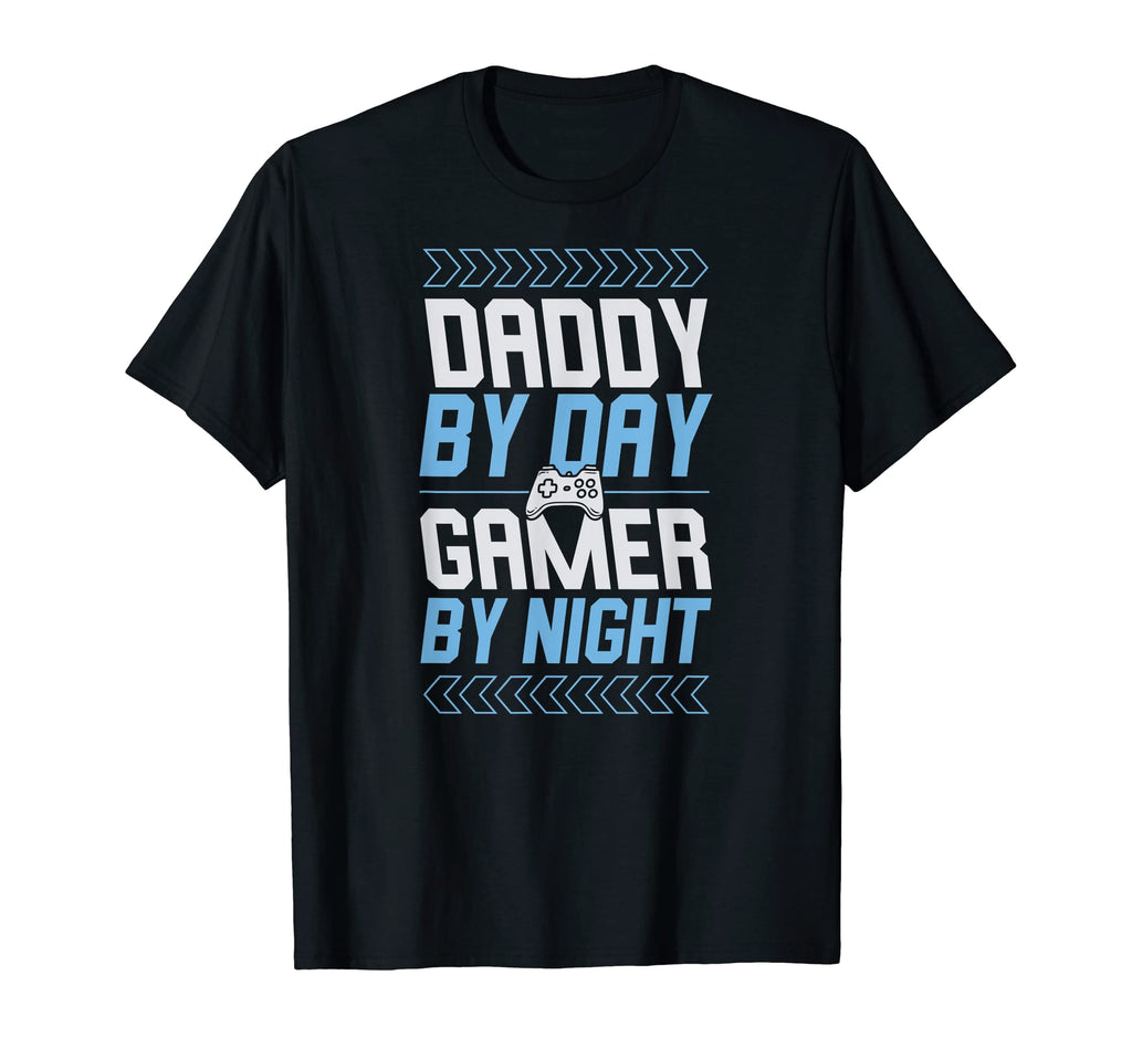 Mens Daddy Day Gamer Night Funny Gamer T-Shirt - Trendy Graphic for Adults - T-Shirt, Sweatshirt, Hoodie
