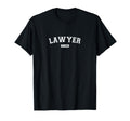 Law Lawyer Est 2026 T-Shirt - Graphic Print for Adults - T-Shirt, Sweatshirt, Hoodie