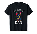 Rat Terrier Dad Pop Art Mens Rat T-Shirt - Minimalist Print Men Women - T-Shirt, Sweatshirt, Hoodie
