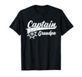 Captain Grandpa Boating Anchors T-Shirt - Fun Novelty Design for Adults - T-Shirt, Sweatshirt, Hoodie