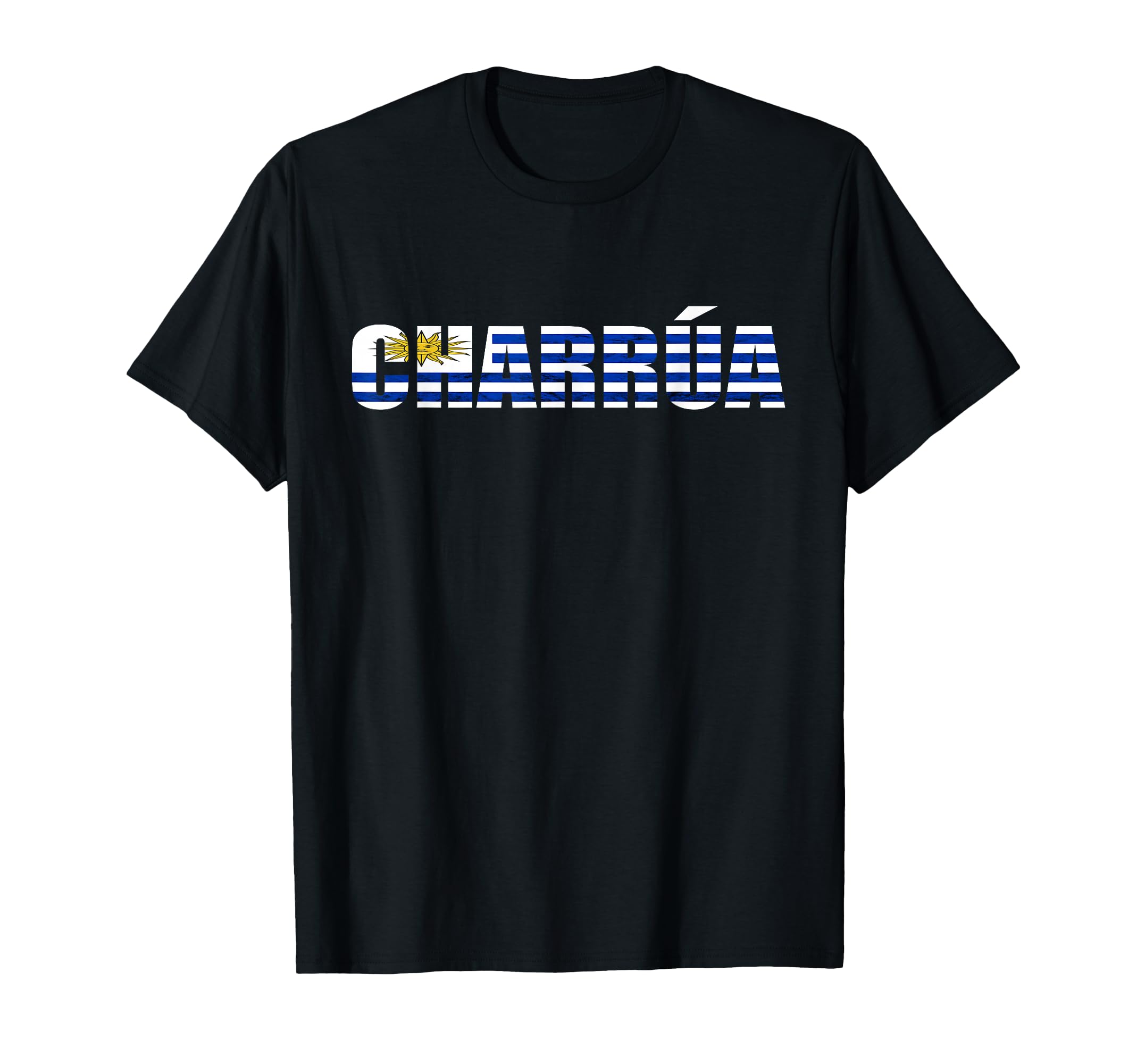 Uruguay Charr Uruguayan Flag Uruguay T-Shirt - Minimalist Print Men Women - T-Shirt, Sweatshirt, Hoodie