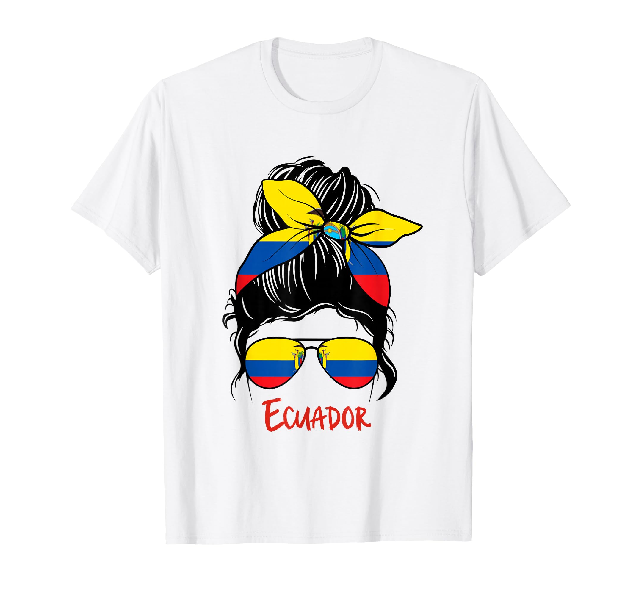 Ecuadorian Ecuador Chica Ecuatoriana T-Shirt - Minimalist Print Men Women - T-Shirt, Sweatshirt, Hoodie