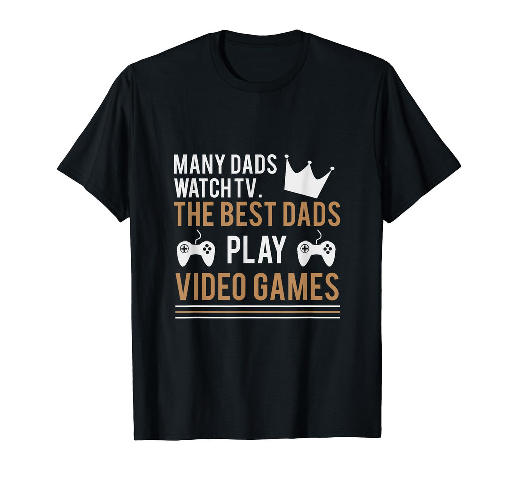 Gamer Dad Best Dads Play Video Games T-Shirt - Aesthetic Graphic Unisex - T-Shirt, Sweatshirt, Hoodie