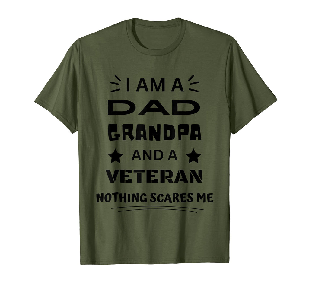 Mens Funny Dad Grandpa Veteran Fathers Day T-Shirt - Trendy Graphic Unisex - T-Shirt, Sweatshirt, Hoodie