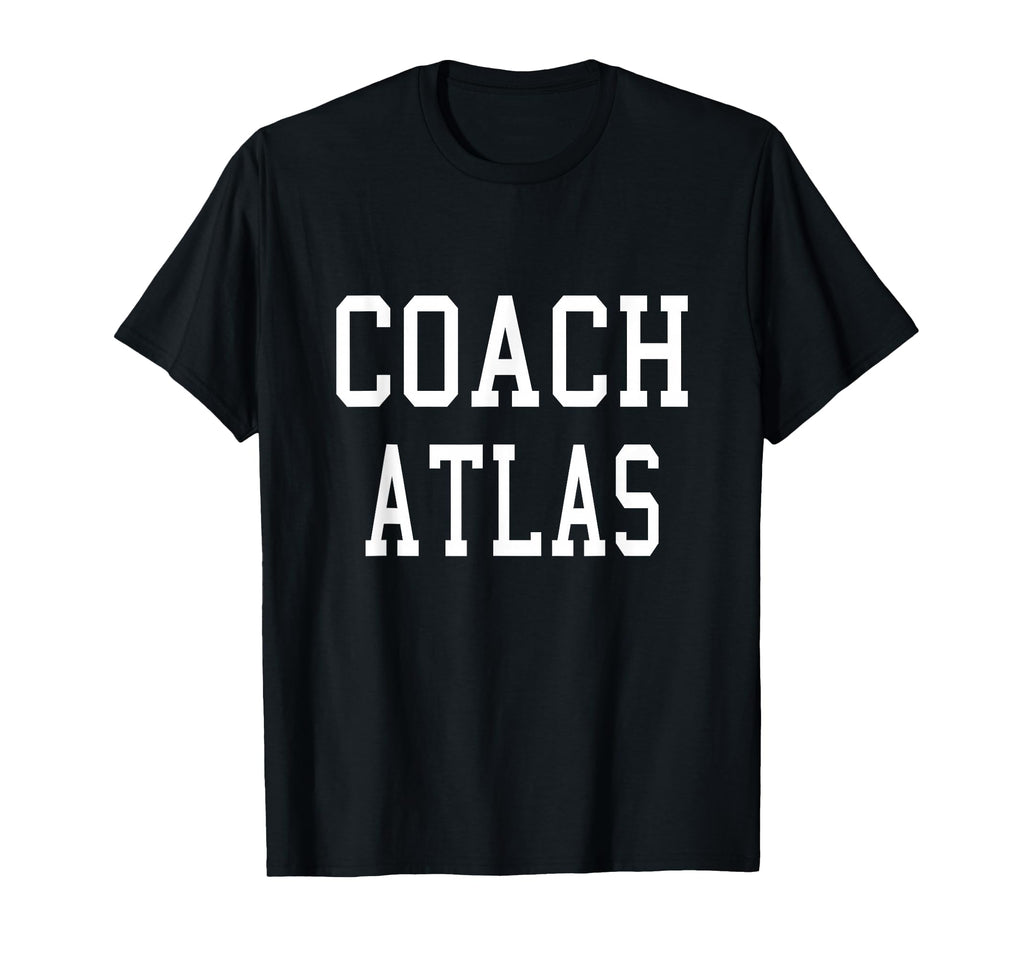 Coach Atlas Custom Football Soccer T-Shirt - Aesthetic Graphic for Adults - T-Shirt, Sweatshirt, Hoodie