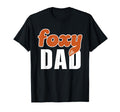 Foxy Dad Funny Father Gift Fox Cartoon T-Shirt - Unique Graphic Unisex - T-Shirt, Sweatshirt, Hoodie