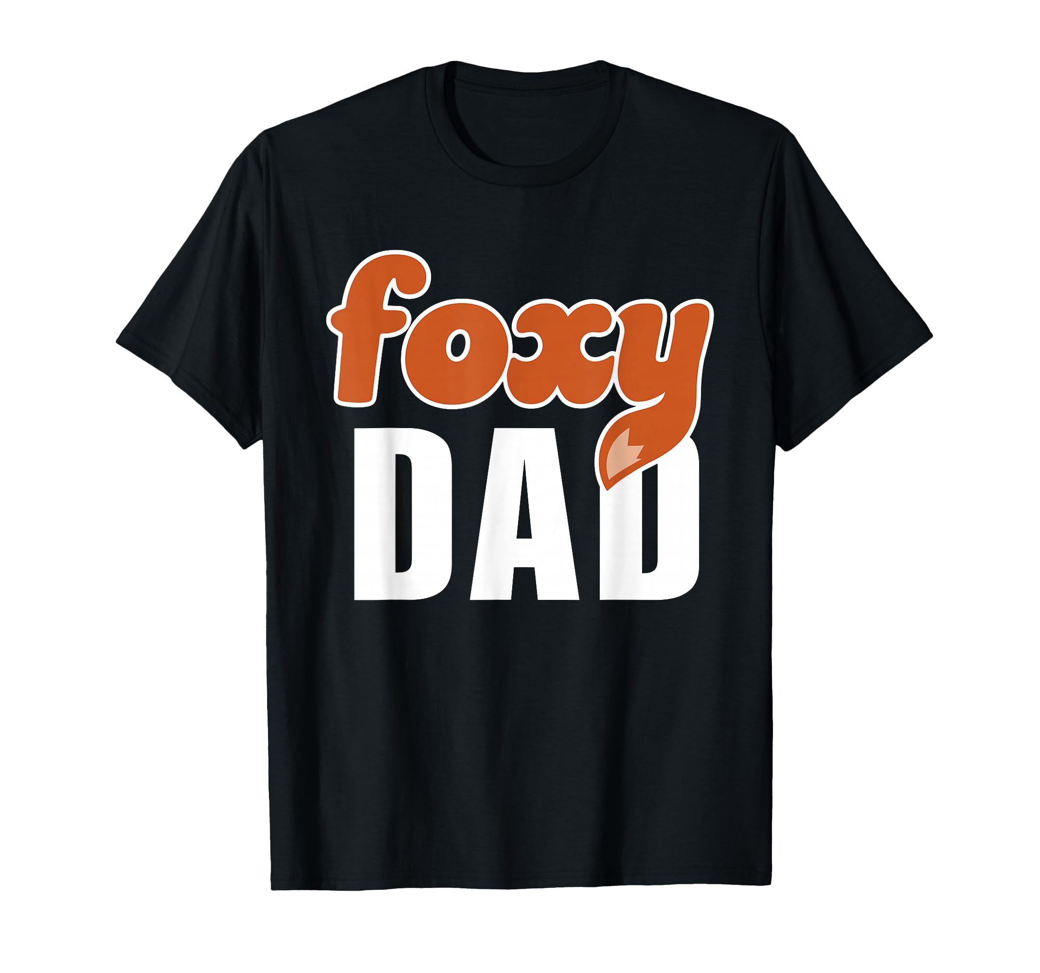 Foxy Dad Funny Father Gift Fox Cartoon T-Shirt - Unique Graphic Unisex - T-Shirt, Sweatshirt, Hoodie