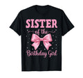 Sister Birthday Coquette Bow Party T-Shirt - Trendy Graphic Men Women - T-Shirt, Sweatshirt, Hoodie
