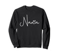 Nana Heart Grandma Mothers Day Sweatshirt - Unique Graphic Men Women - T-Shirt, Sweatshirt, Hoodie
