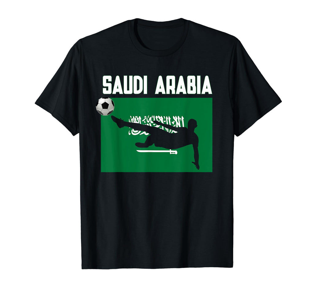 Saudi Arabia Saudi Arabian Soccer Fan T-Shirt - Minimalist Print Unisex - T-Shirt, Sweatshirt, Hoodie