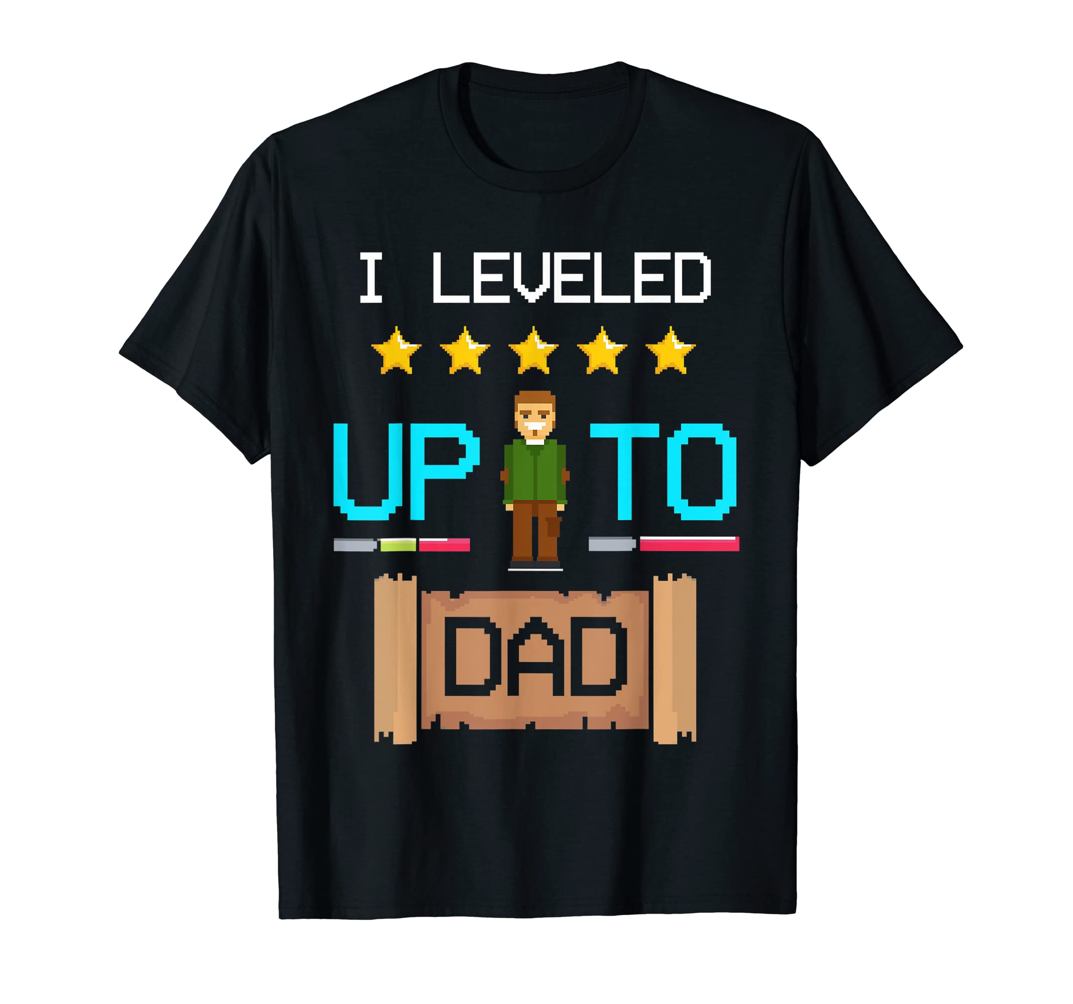 New Dad Gamer First Time Daddy T-Shirt - Custom Art Print for Adults - T-Shirt, Sweatshirt, Hoodie