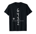 Funny Baseball Gift 6 4 3 2 Baseball T-Shirt - Minimalist Print Unisex - T-Shirt, Sweatshirt, Hoodie