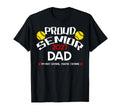 Proud Senior Dad 2027 Tennis Family T-Shirt - Unique Graphic Men Women - T-Shirt, Sweatshirt, Hoodie
