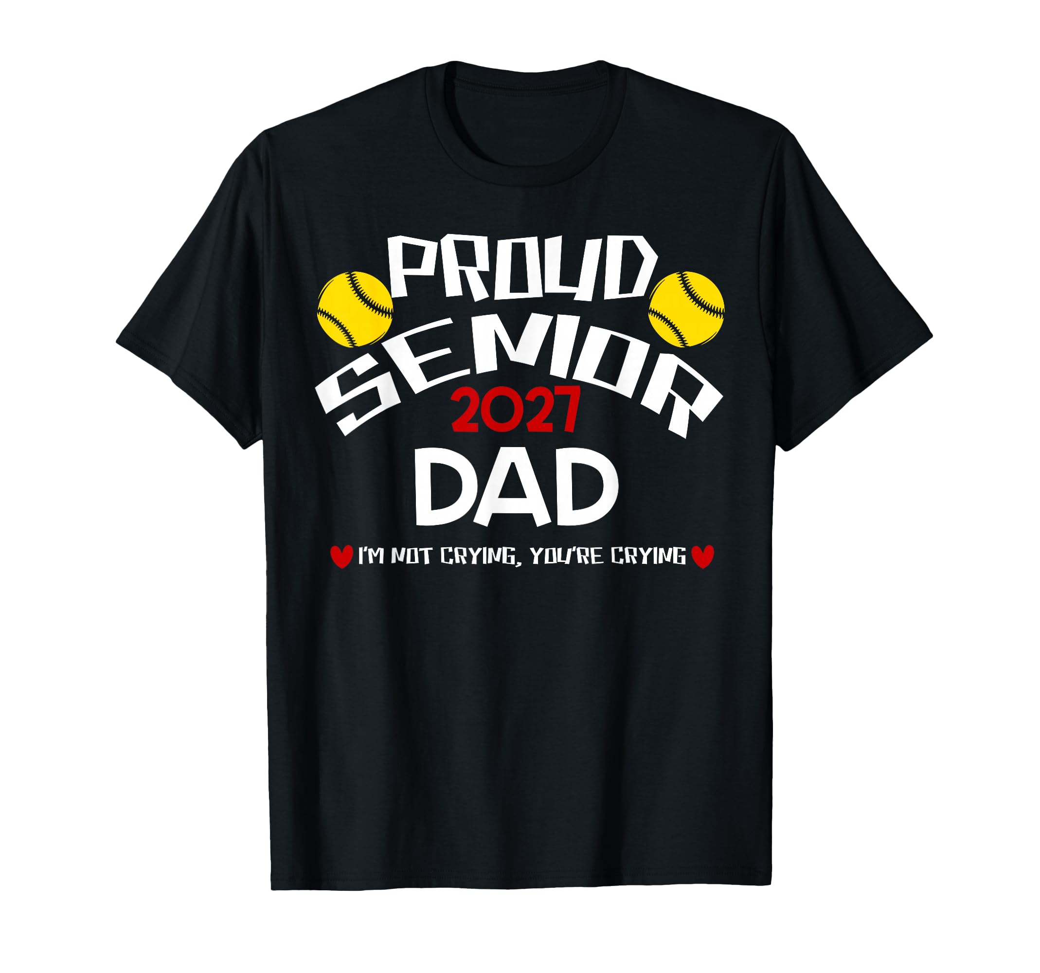 Proud Senior Dad 2027 Tennis Family T-Shirt - Unique Graphic Men Women - T-Shirt, Sweatshirt, Hoodie