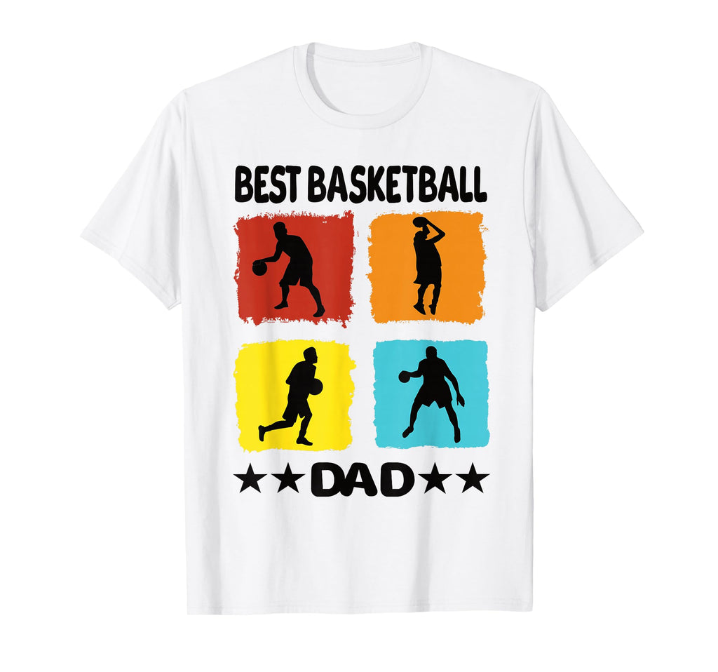 Best Basketball Dad Basketball T-Shirt - Aesthetic Graphic Men Women - T-Shirt, Sweatshirt, Hoodie