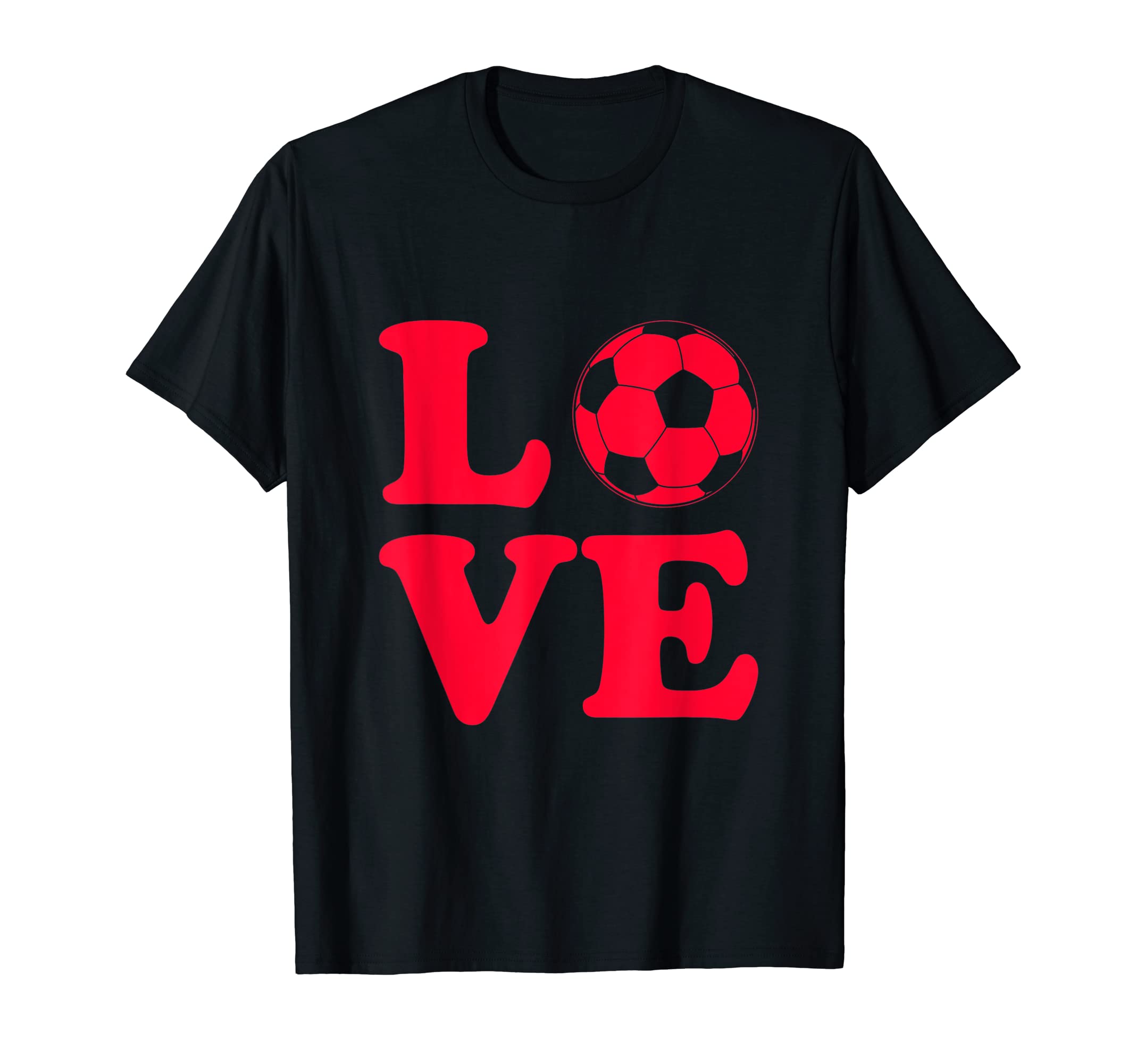Love Soccer I Love Soccer Sport Player T-Shirt - Aesthetic Graphic Unisex - T-Shirt, Sweatshirt, Hoodie
