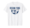 Byu Cougars Soccer Arch T-Shirt - Novelty Apparel Unisex - T-Shirt, Sweatshirt, Hoodie