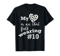 My Heart Is That Field Wearing 10 T-Shirt - Trendy Graphic for Adults - T-Shirt, Sweatshirt, Hoodie