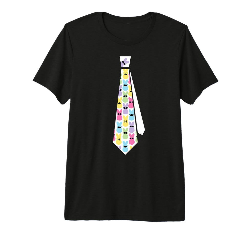 Funny Easter Bunny Ties Son Dad Tri Blend T-Shirt - Unique Graphic Unisex - T-Shirt, Sweatshirt, Hoodie