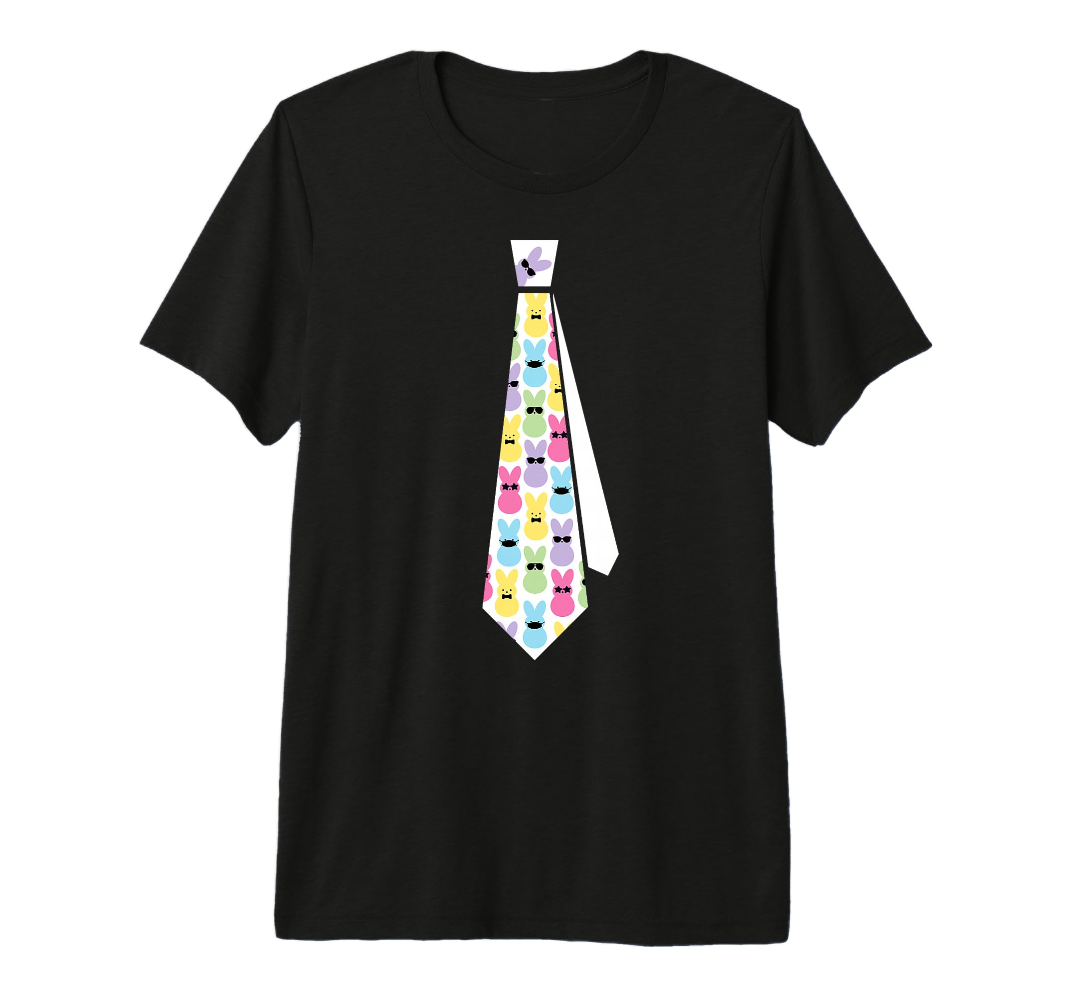 Funny Easter Bunny Ties Son Dad Tri Blend T-Shirt - Unique Graphic Unisex - T-Shirt, Sweatshirt, Hoodie