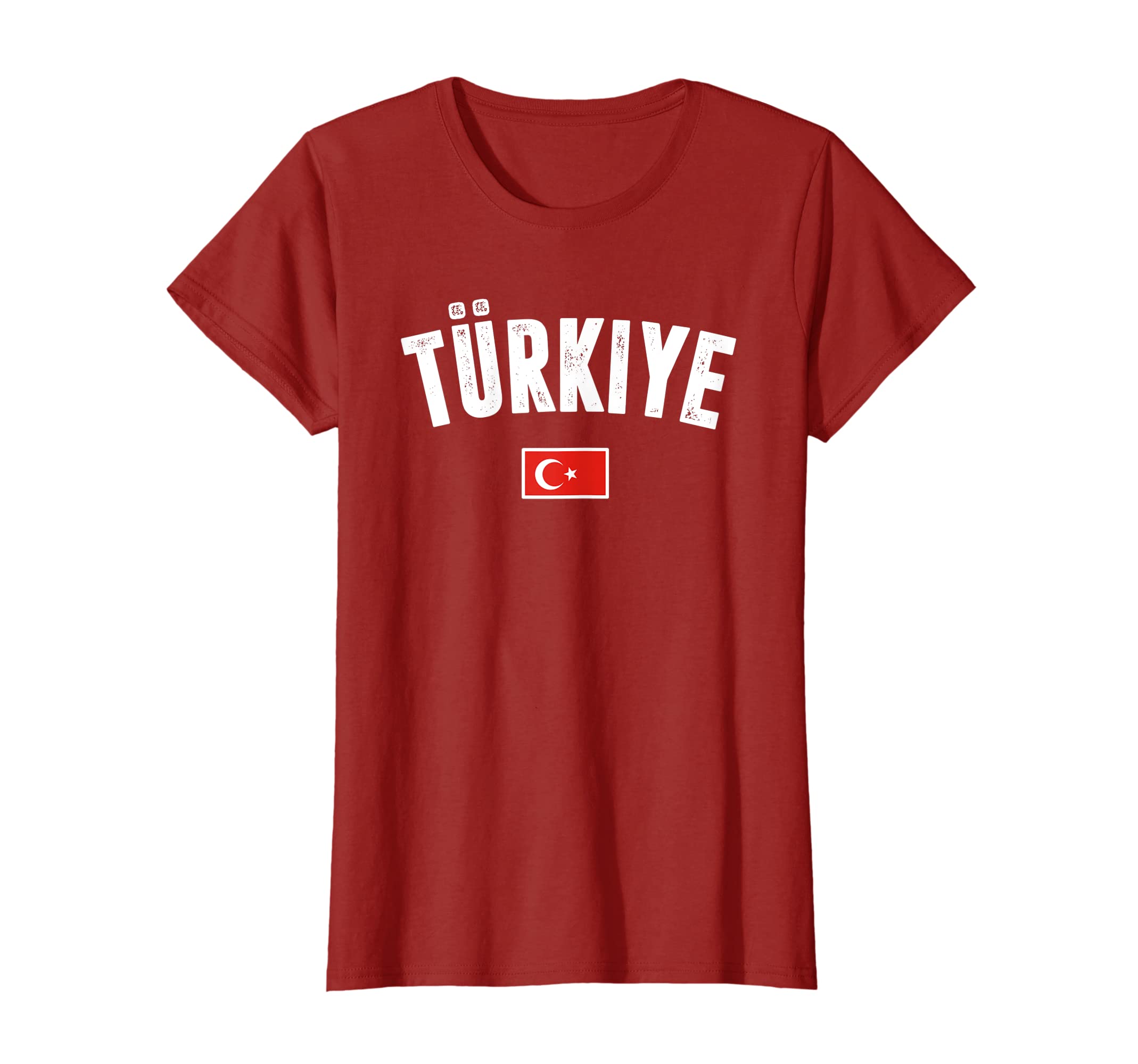 Womens Turk Bayragi Turkiye Soccer T-Shirt - Minimalist Print Men Women - T-Shirt, Sweatshirt, Hoodie