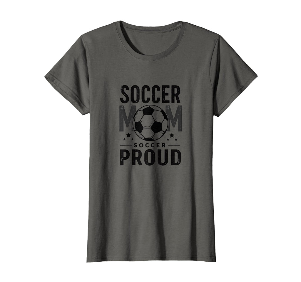 Soccer Mom Soccer Proud Sports Parent T-Shirt - Custom Art Print for Adults - T-Shirt, Sweatshirt, Hoodie