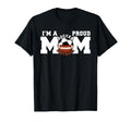 Im Proud Mom Funny Soccer Football Mom T-Shirt - Novelty Apparel for Adults - T-Shirt, Sweatshirt, Hoodie