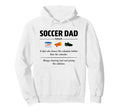 Soccer Dad Definition Gifts Fathers Day Hoodie - Trendy Graphic for Adults - T-Shirt, Sweatshirt, Hoodie