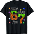 Funny Six Seven I Was 6 Now I'm 7 Game Pixel - Adult & Kids T-Shirts, Sweatshirts & Hoodies apparel design preview 1