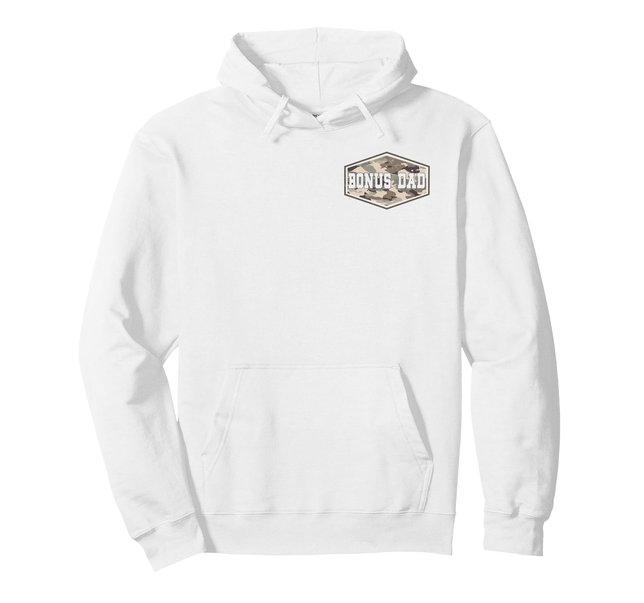 Old School Camo Bonus Dad Pocket Hoodie - Fun Novelty Design Men Women - T-Shirt, Sweatshirt, Hoodie