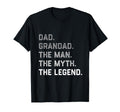 Dad Grandad Myth Legend Fathers Day T-Shirt - Custom Art Print Men Women - T-Shirt, Sweatshirt, Hoodie