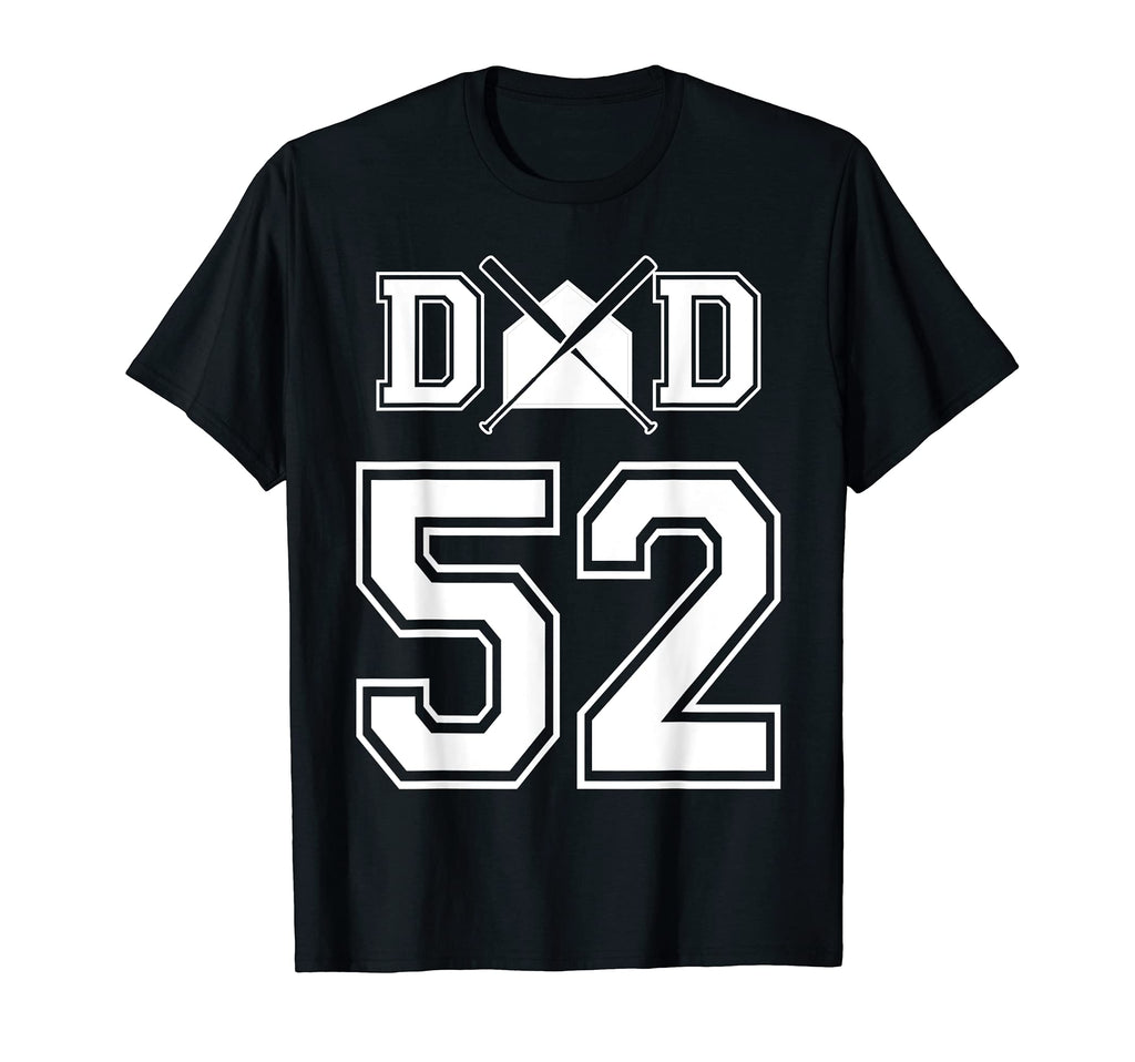 Number 52 Players Biggest Fan Baseball Or T-Shirt - Novelty Apparel Unisex - T-Shirt, Sweatshirt, Hoodie