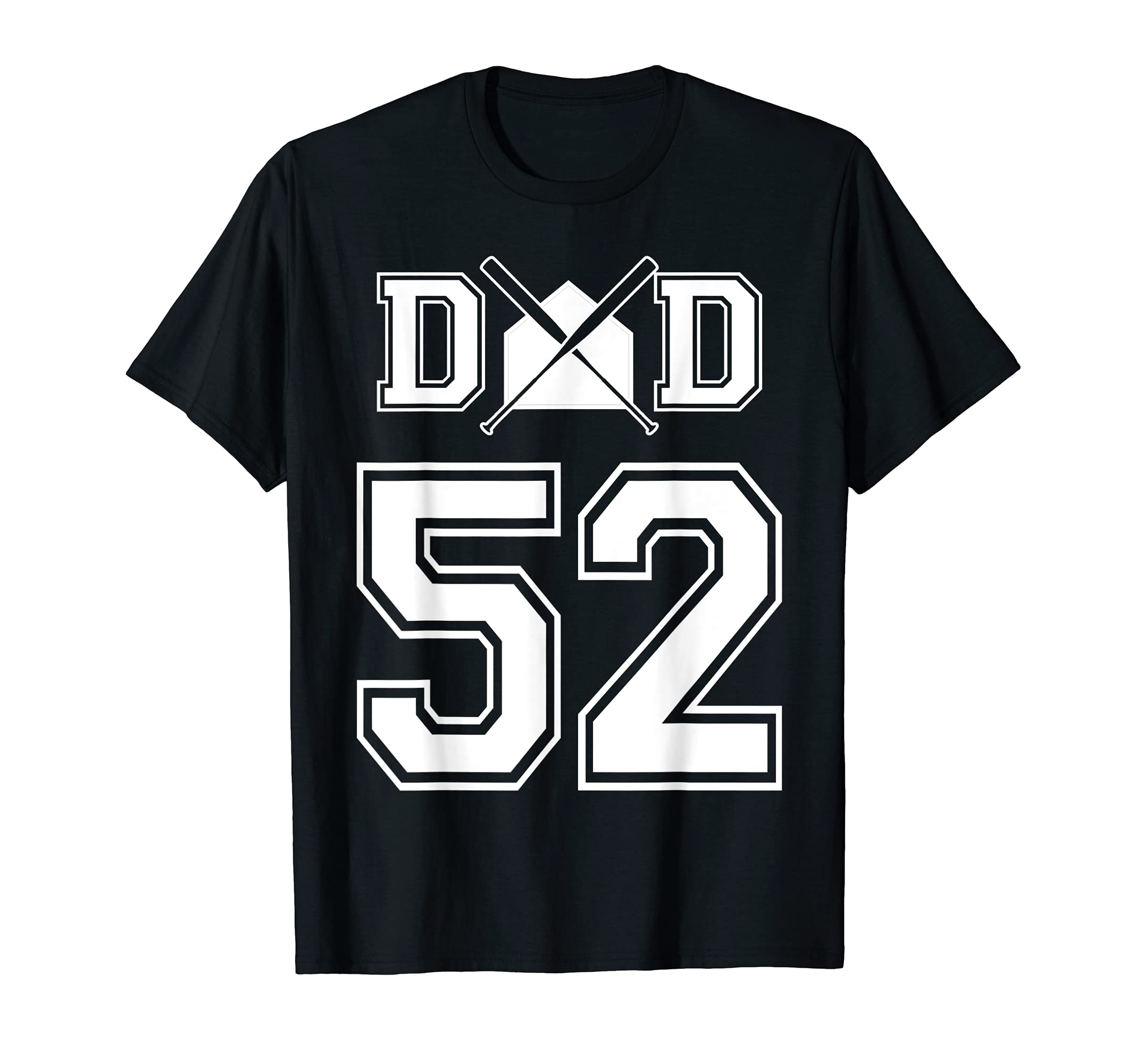 Number 52 Players Biggest Fan Baseball Or T-Shirt - Novelty Apparel Unisex - T-Shirt, Sweatshirt, Hoodie