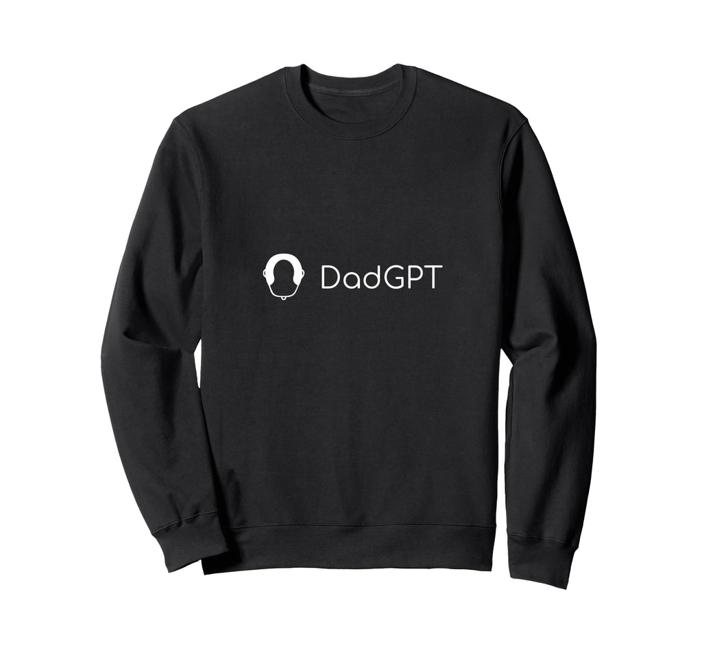 Dad Gpt Funny Bald Ai Sweatshirt - Novelty Apparel for Adults - T-Shirt, Sweatshirt, Hoodie