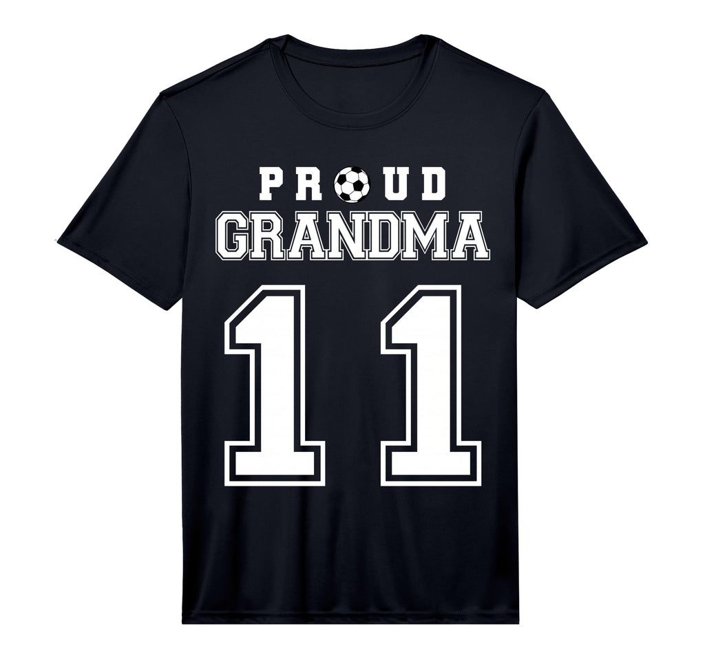 Number 11 Custom Proud Soccer Futbol T-Shirt - Fun Novelty Design Unisex - T-Shirt, Sweatshirt, Hoodie