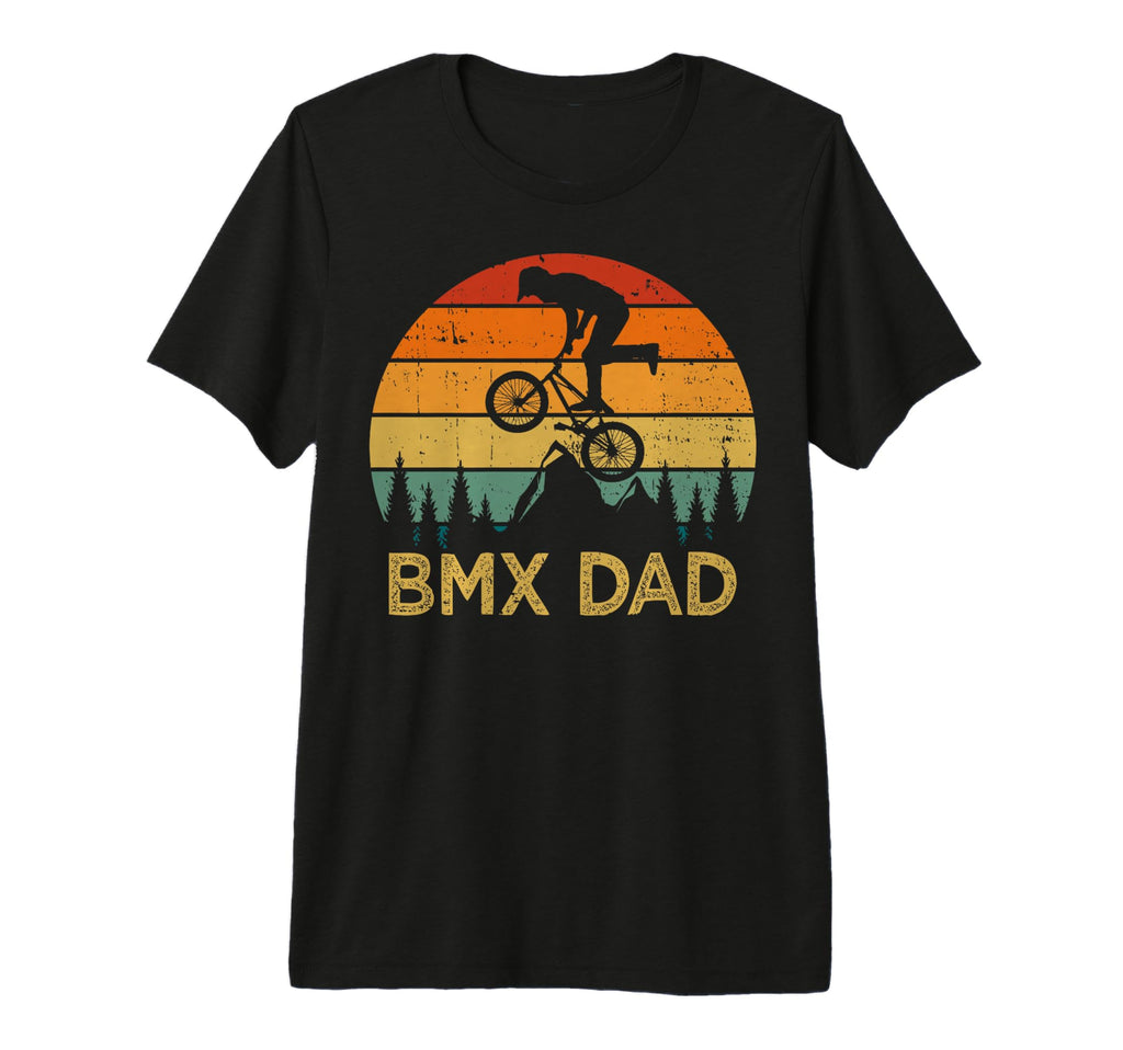 Mens Bmx Cycling Lover Bmx Dad Fathers Day T-Shirt - Unique Graphic Unisex - T-Shirt, Sweatshirt, Hoodie