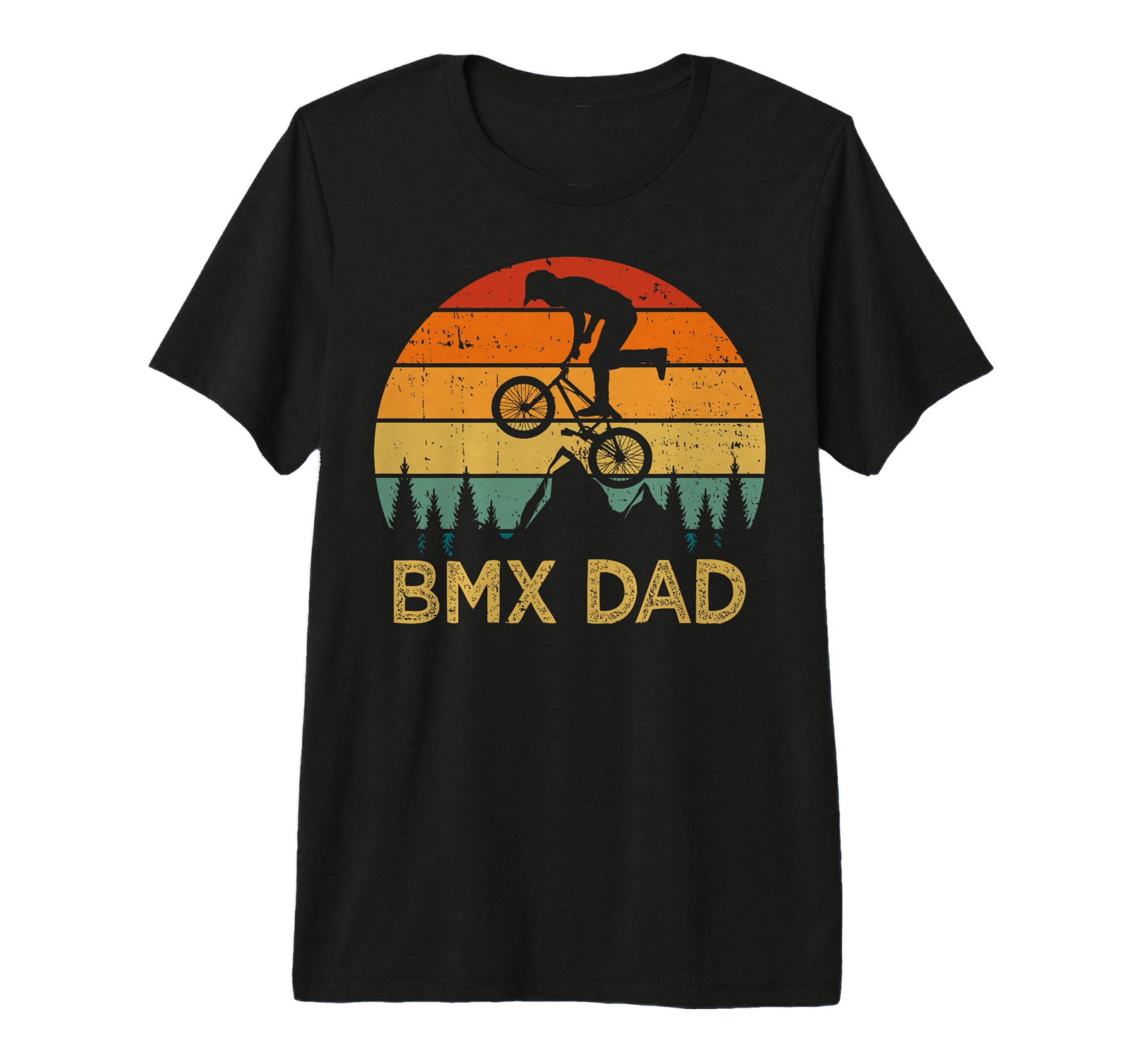 Mens Bmx Cycling Lover Bmx Dad Fathers Day T-Shirt - Unique Graphic Unisex - T-Shirt, Sweatshirt, Hoodie