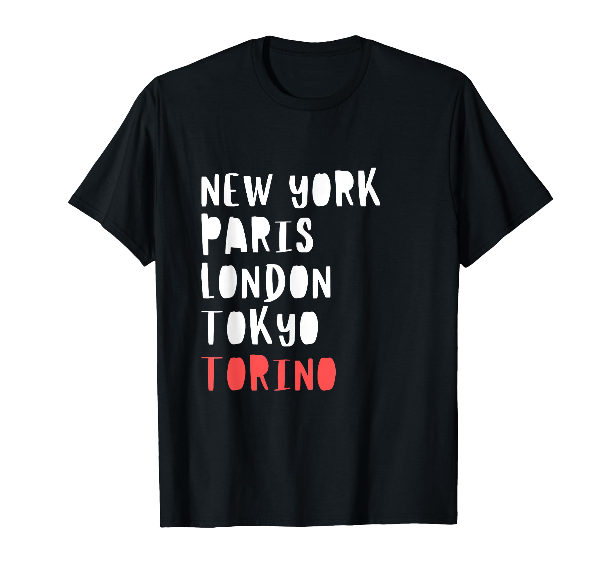 Torino Italy Souvenir Italian Soccer Fans T-Shirt - Trendy Graphic Unisex - T-Shirt, Sweatshirt, Hoodie