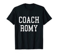 Coach Romy Custom Football Soccer T-Shirt - Streetwear Style for Adults - T-Shirt, Sweatshirt, Hoodie