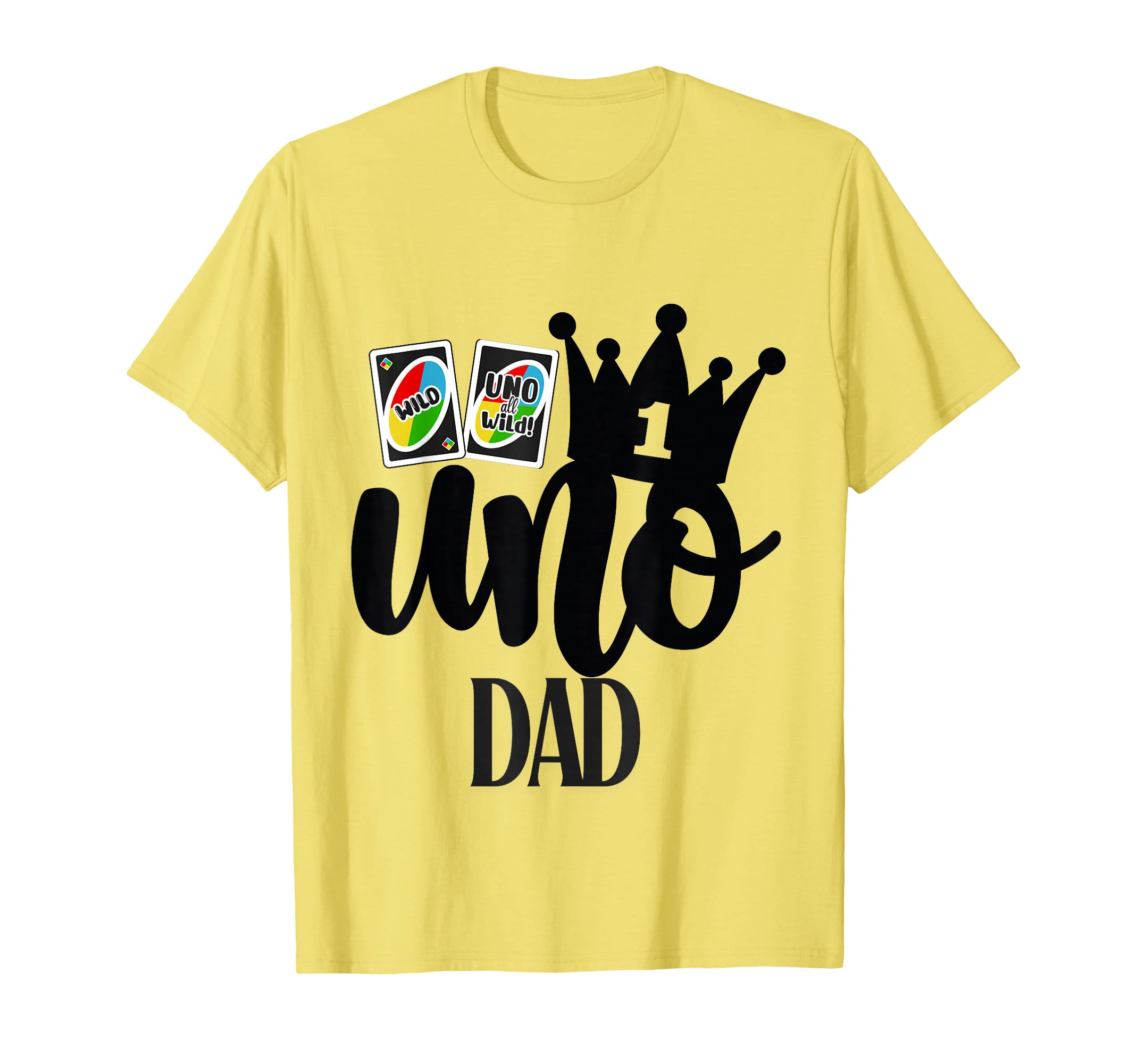 Uno 1St Birthday Dad T-Shirt - Graphic Print Men Women - T-Shirt, Sweatshirt, Hoodie