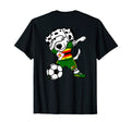 Dabbing Dalmatian Zimbabwe Soccer T-Shirt - Custom Art Print Men Women - T-Shirt, Sweatshirt, Hoodie