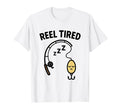 Funny Reel Tired Fishing Lure Pun T-Shirt - Aesthetic Graphic Unisex - T-Shirt, Sweatshirt, Hoodie