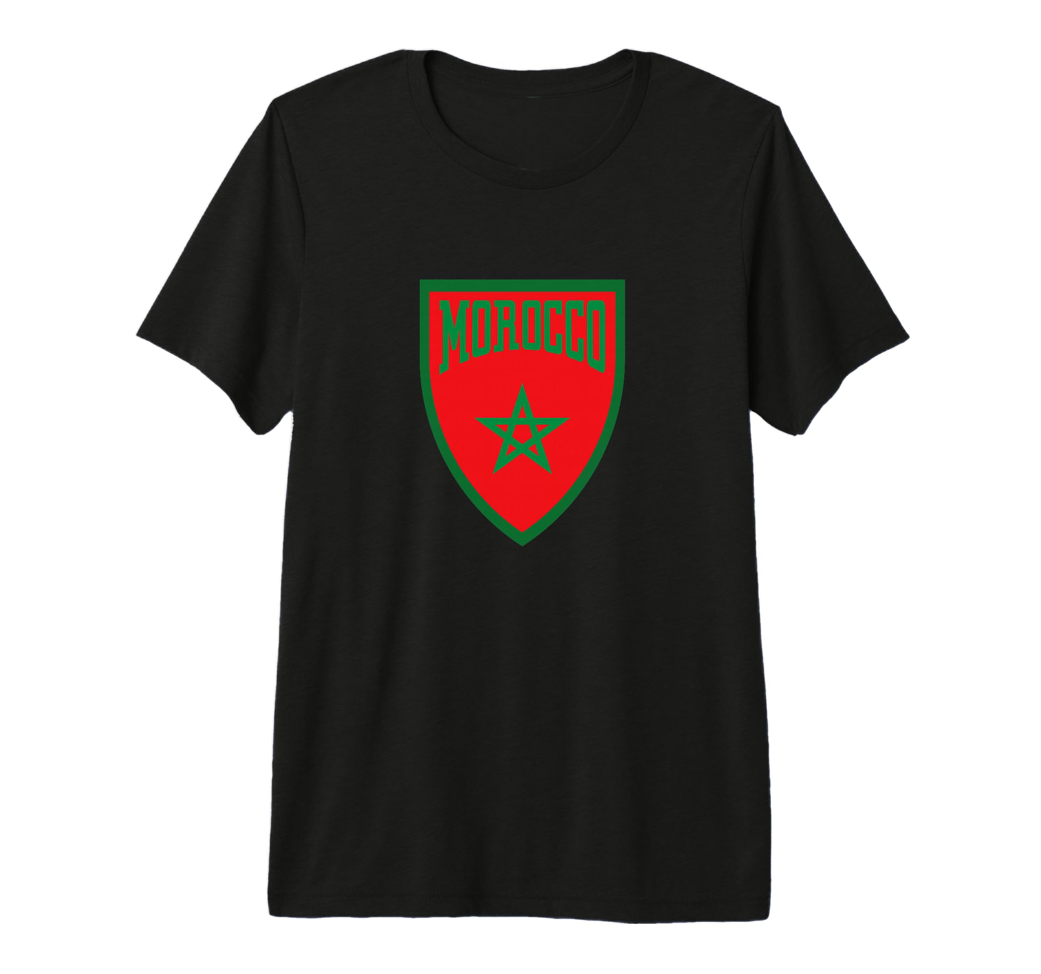 Morocco Soccer Fans Related Products T-Shirt - Custom Art Print Men Women - T-Shirt, Sweatshirt, Hoodie